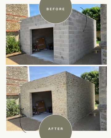 Notre zone d'activité pour ce service Rénovation des joints en pierre avec application d’enduit à la chaux naturelle pour bâtiment ancien en cours de restauration